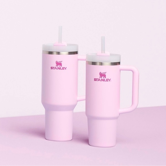 Stanley Quencher H2.0 Tumbler | 40 oz. | Cherry Blossom 🌸 | Stainless Steel Cup - Picture 2 of 5
